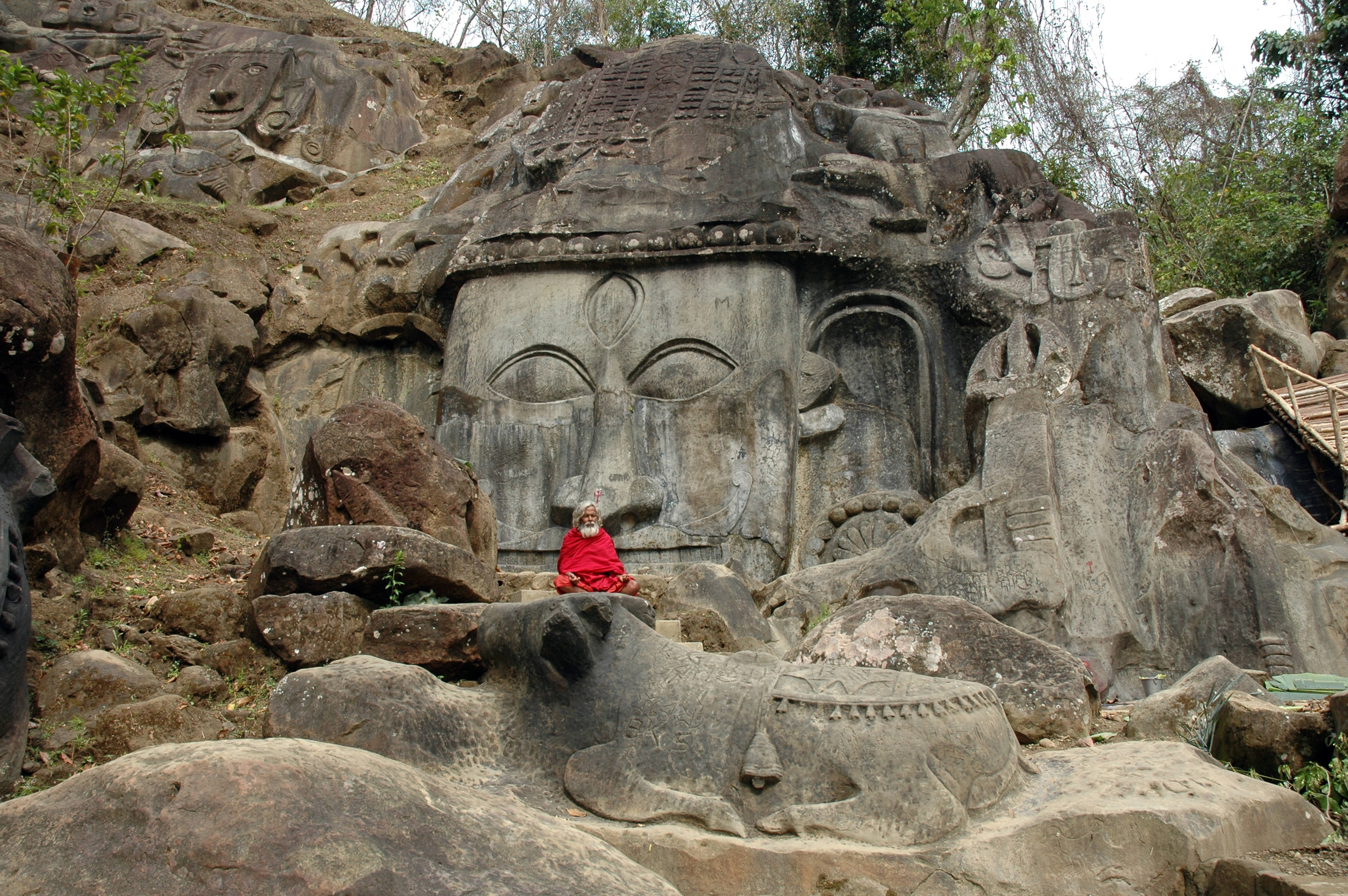 Unakoti Rock Cut Relief, Tripura